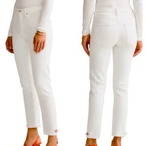 Agolde White Jeans - Never worn!